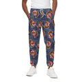 Denim American Eagle Pattern Print Cotton Sweatpants