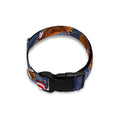 Denim American Eagle Pattern Print Dog Collar