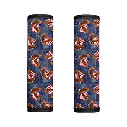 Denim American Eagle Pattern Print Handle Covers