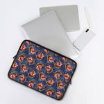 Denim American Eagle Pattern Print Laptop Sleeve