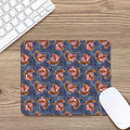 Denim American Eagle Pattern Print Mouse Pad