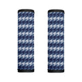 Denim Houndstooth Pattern Print Handle Covers