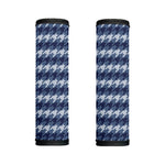 Denim Houndstooth Pattern Print Handle Covers