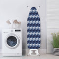 Denim Houndstooth Pattern Print Ironing Board Cover