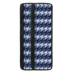 Denim Houndstooth Pattern Print Refrigerator Handle Covers