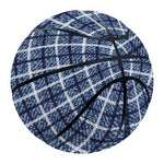 Denim Tattersall Pattern Print Basketball