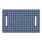 Denim Tattersall Pattern Print Golf Cart Seat Cover