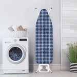 Denim Tattersall Pattern Print Ironing Board Cover
