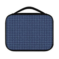 Denim Windowpane Pattern Print Classic Bible Case