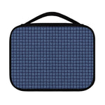 Denim Windowpane Pattern Print Classic Bible Case