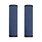 Denim Windowpane Pattern Print Handle Covers