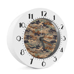 Desert Camouflage Print Alarm Clock