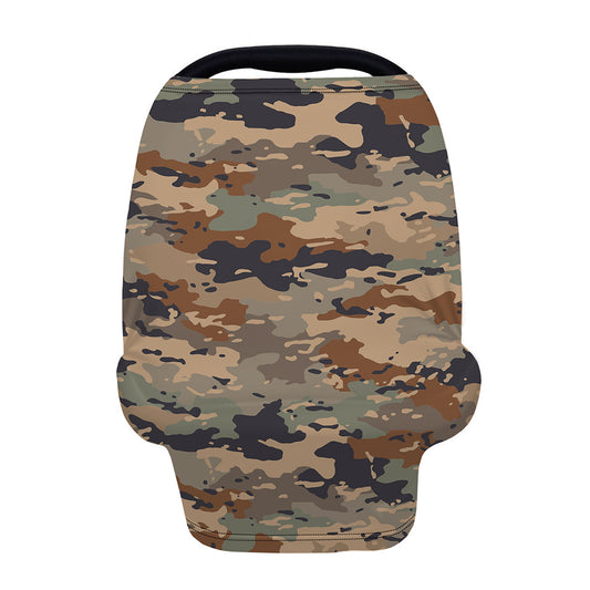 Desert Camouflage Print Baby Seat Cover