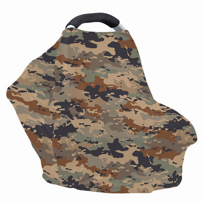 Desert Camouflage Print Baby Seat Cover