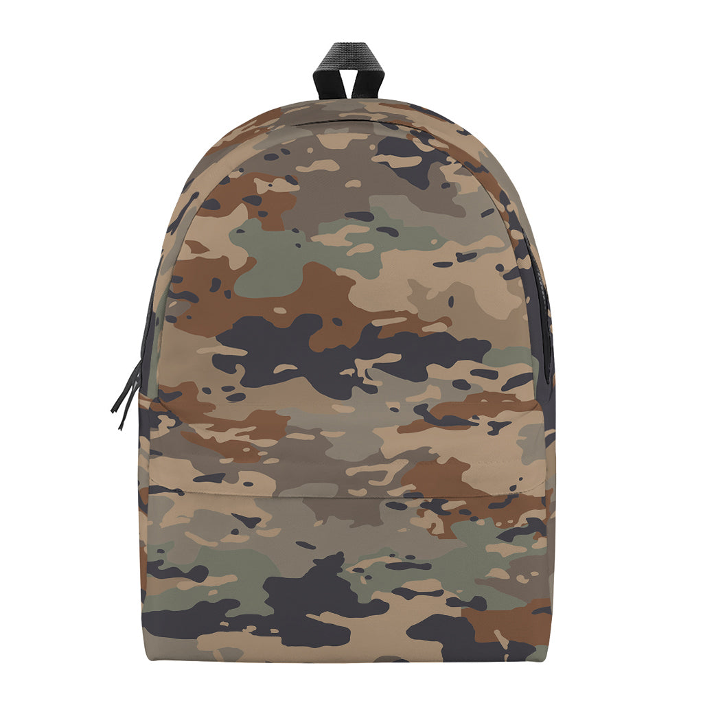 Desert Camouflage Print Backpack