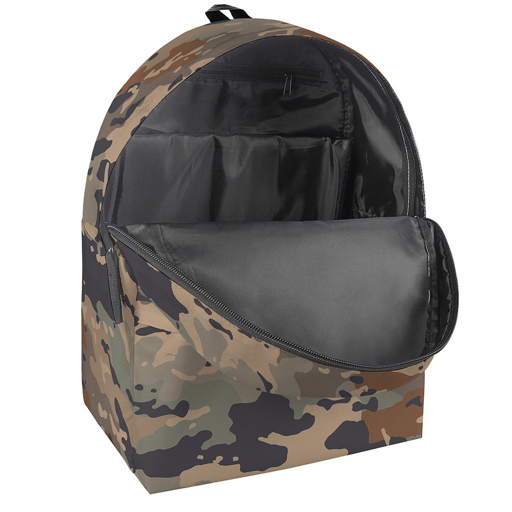 Desert Camouflage Print Backpack