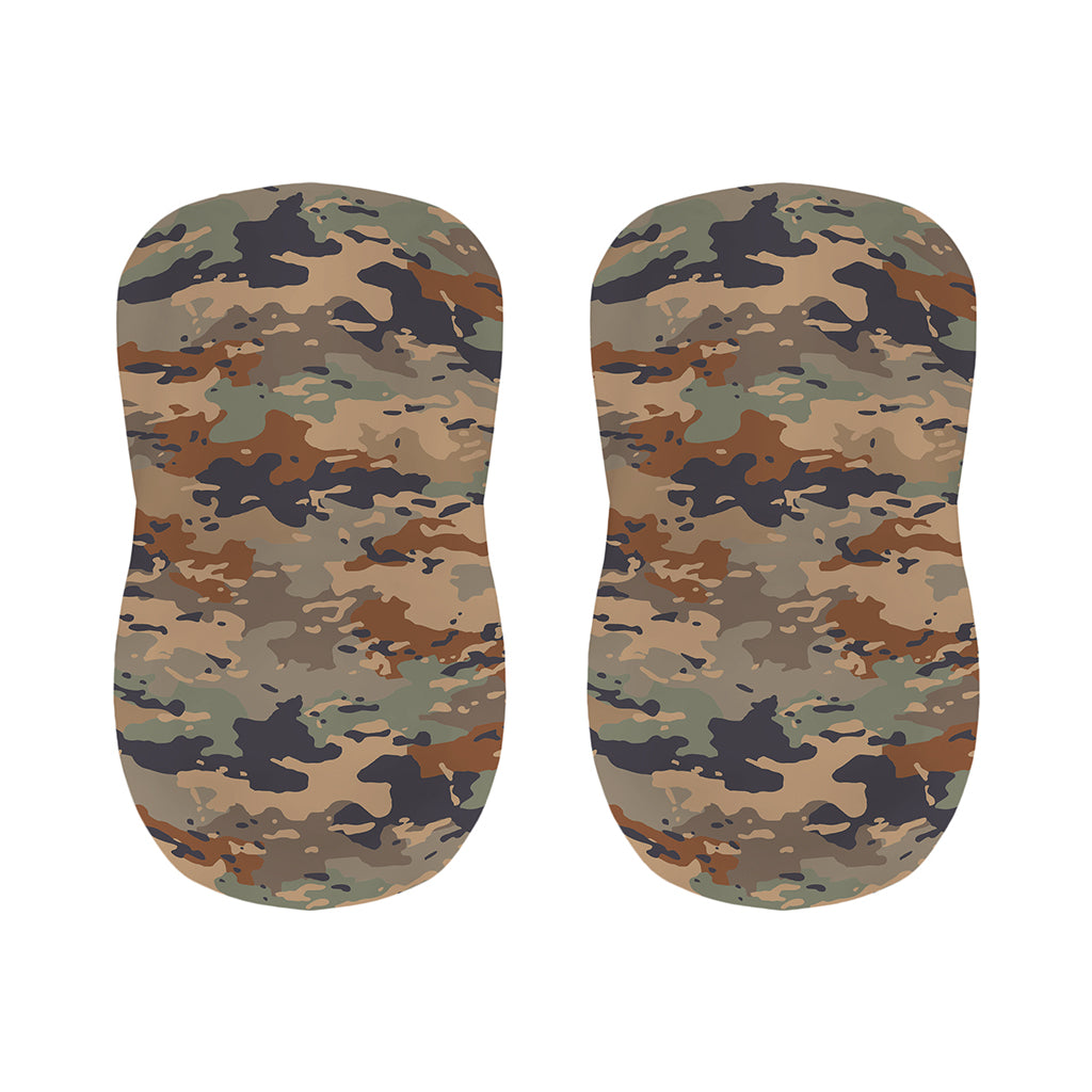 Desert Camouflage Print Bar Stool Covers