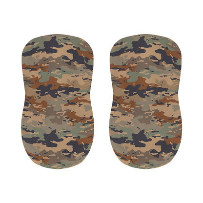 Desert Camouflage Print Bar Stool Covers