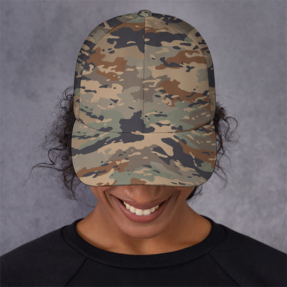 Desert Camouflage Print Baseball Cap