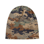 Desert Camouflage Print Beanie