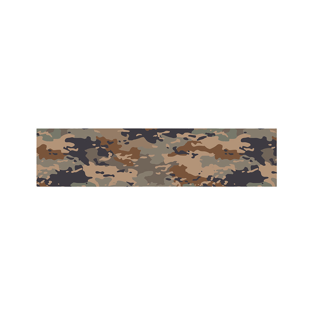 Desert Camouflage Print Bed Runner