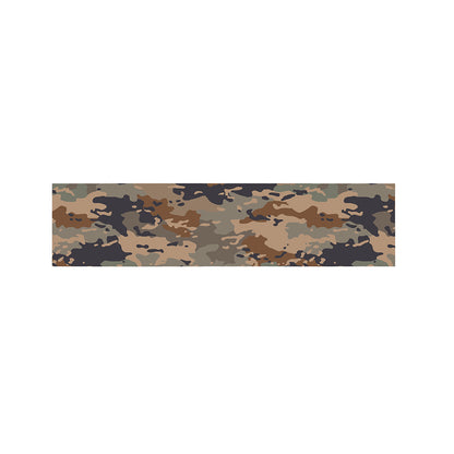 Desert Camouflage Print Bed Runner