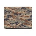 Desert Camouflage Print Bifold Wallet