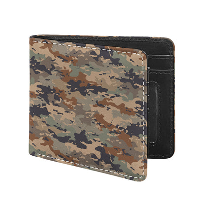 Desert Camouflage Print Bifold Wallet