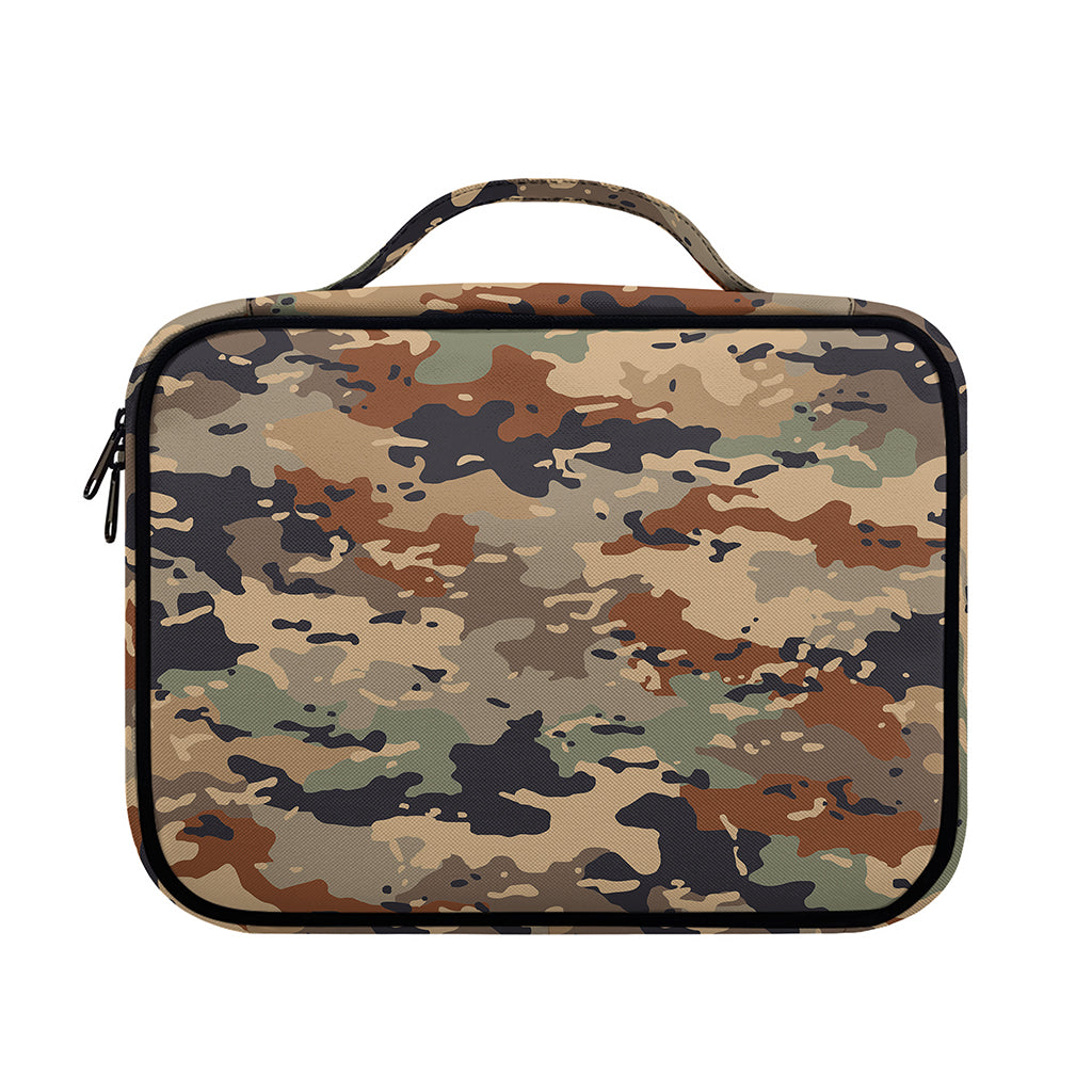 Desert Camouflage Print Briefcase Bible Bag