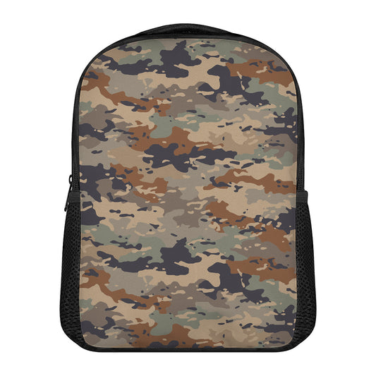 Desert Camouflage Print Casual Backpack