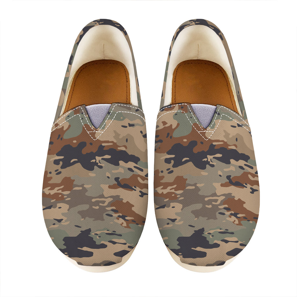 Desert Camouflage Print Casual Shoes