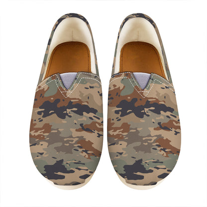 Desert Camouflage Print Casual Shoes