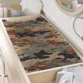 Desert Camouflage Print Changing Pad Cover