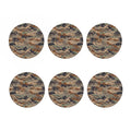 Desert Camouflage Print Coaster Set