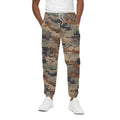 Desert Camouflage Print Cotton Sweatpants