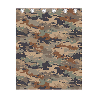 Desert Camouflage Print Curtain