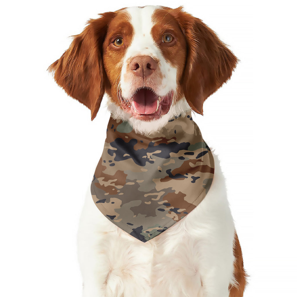 Desert Camouflage Print Dog Bandana