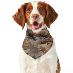 Desert Camouflage Print Dog Bandana