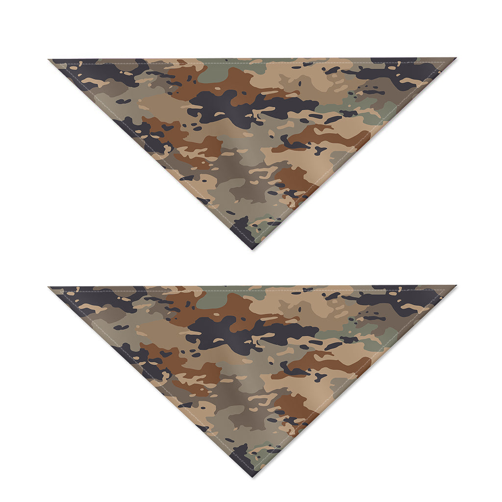 Desert Camouflage Print Dog Bandana