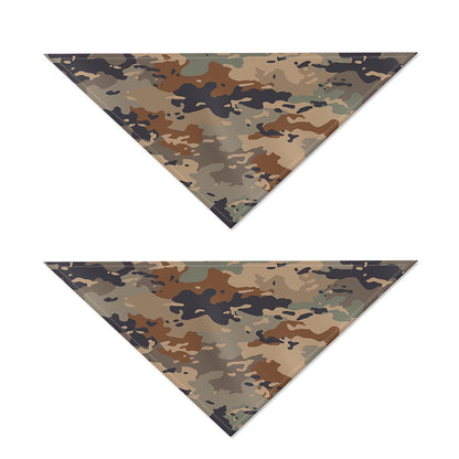 Desert Camouflage Print Dog Bandana