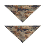 Desert Camouflage Print Dog Bandana
