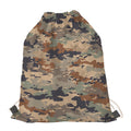 Desert Camouflage Print Drawstring Bag