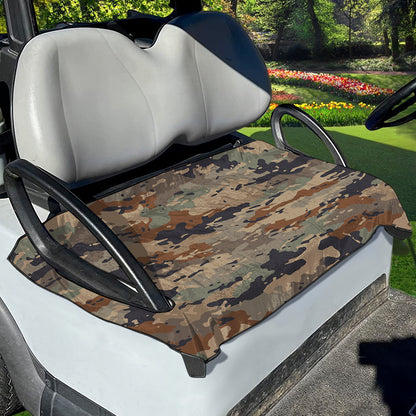 Desert Camouflage Print Golf Cart Seat Cover