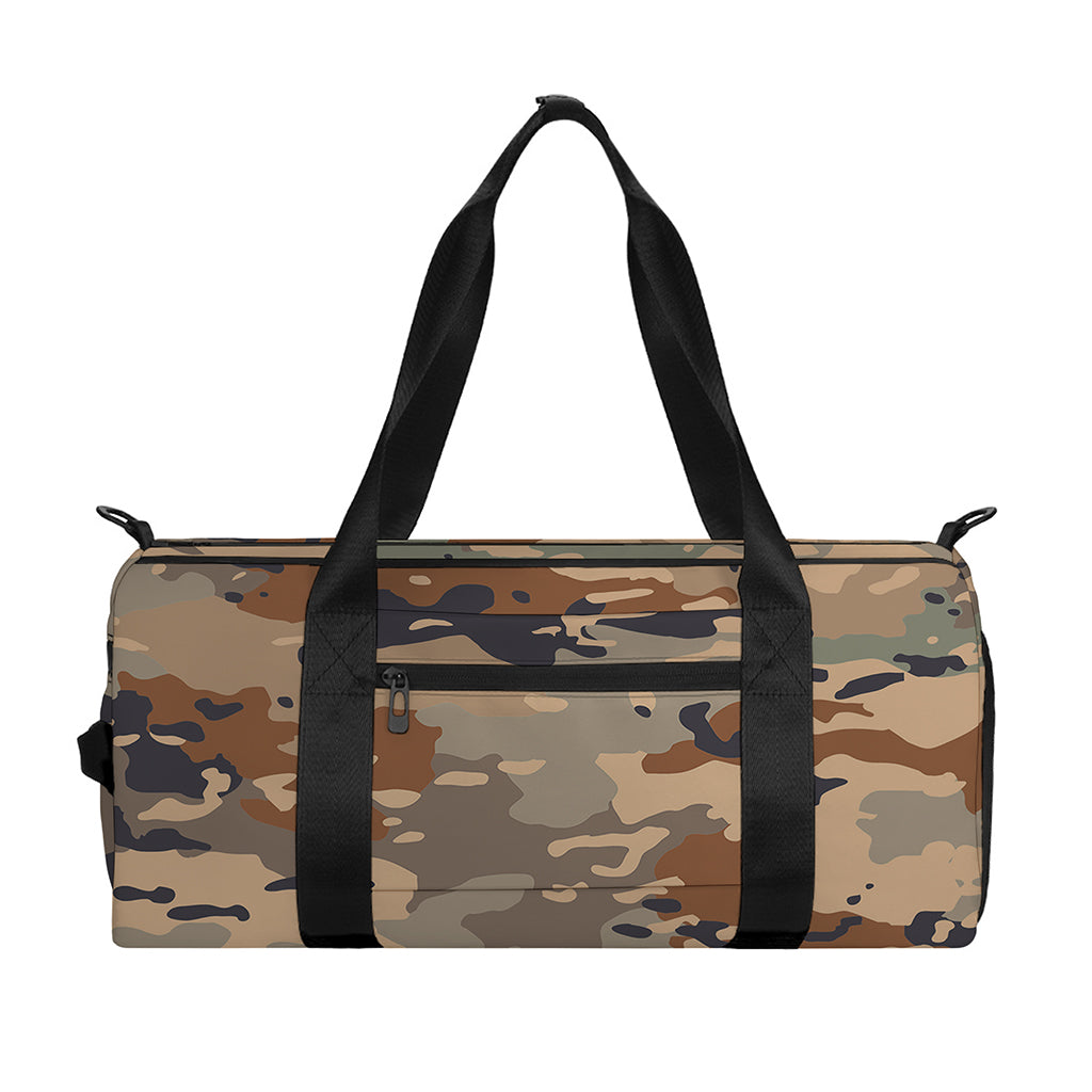 Desert Camouflage Print Gym Bag