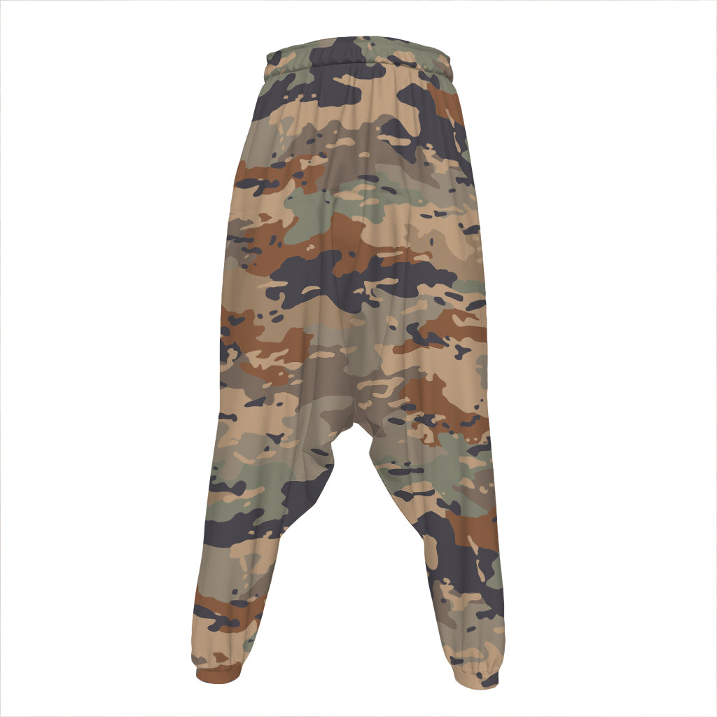 Desert Camouflage Print Hammer Pants