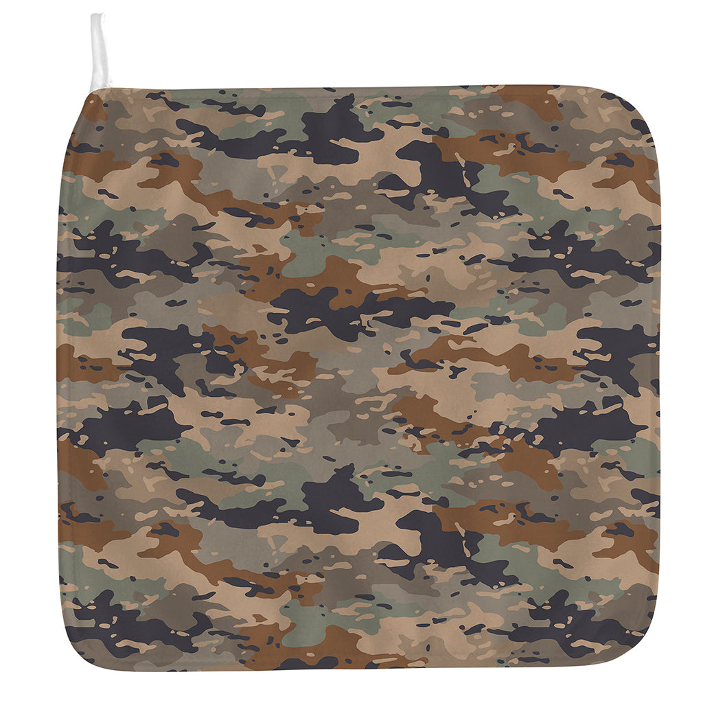 Desert Camouflage Print Hand Towel