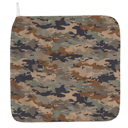 Desert Camouflage Print Hand Towel