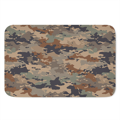 Desert Camouflage Print Indoor Door Mat