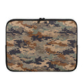 Desert Camouflage Print Laptop Sleeve