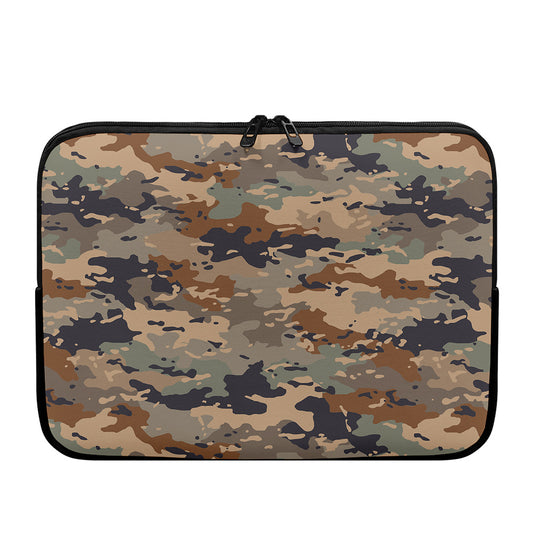 Desert Camouflage Print Laptop Sleeve